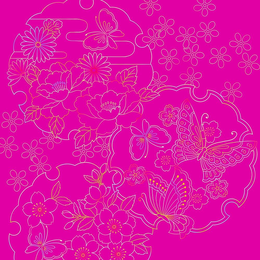 品薄!　自律神経を整えるスクラッチアート　なごみの和柄 自律神経を整えるスクラッチアート なごみの和柄 ([バラエティ